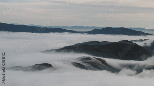 Above the clouds II- Montserrat