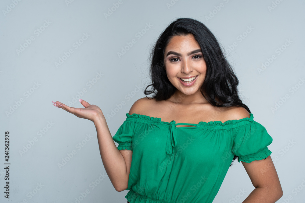 Teen Girl In Green Shirt Teen Girl In Green Shirt