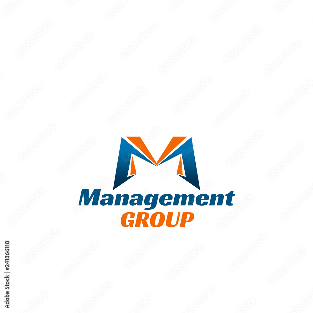 Management group vector icon Management group vector icon