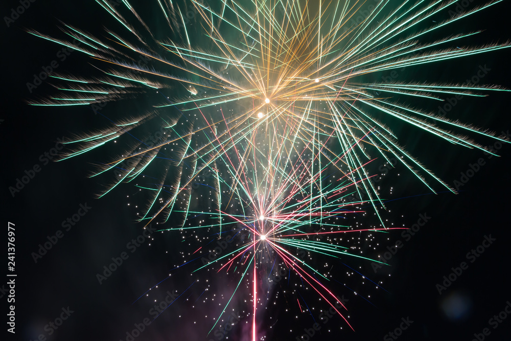 fireworks in the sky fireworks in the sky
