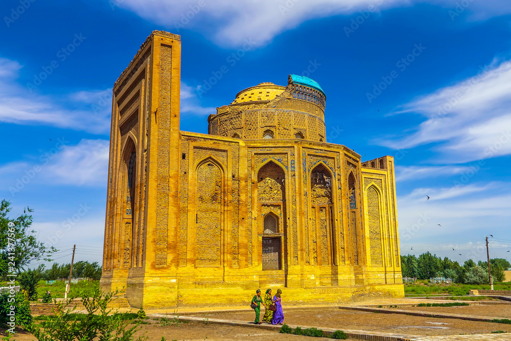Konye Urgench Turabek Khanum Mausoleum 06