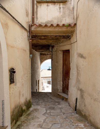 Typical alley of an italian village © gigadesign