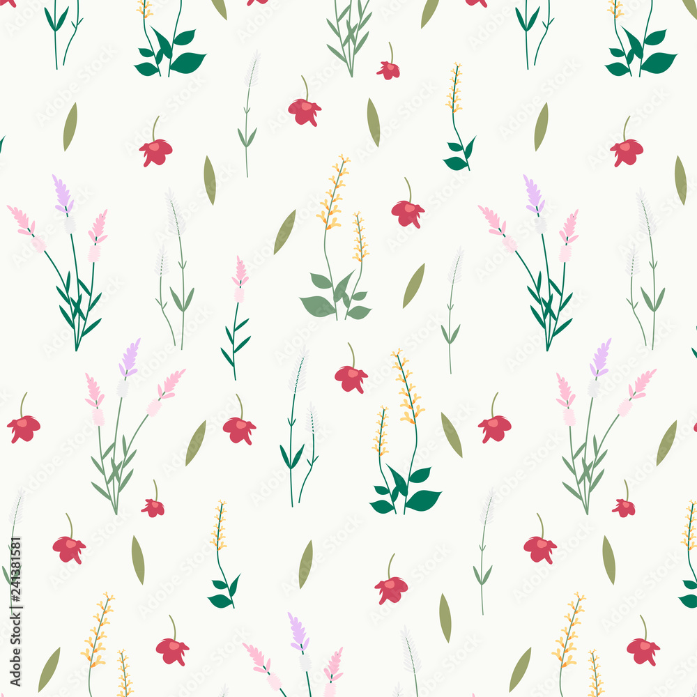 Floral patterned background
