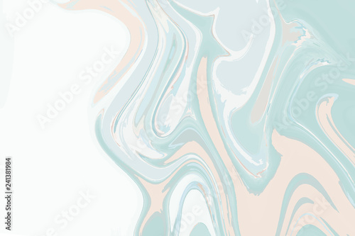 Acrylic paint pour background vector