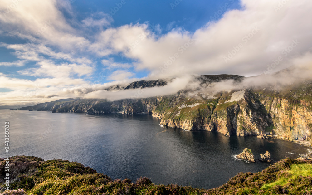 Famous cliffs of Slieve League, County Donegal, Ireland