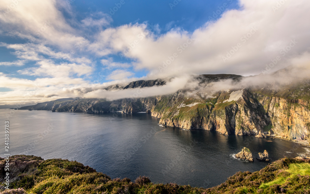 Naklejka premium Famous cliffs of Slieve League, County Donegal, Ireland