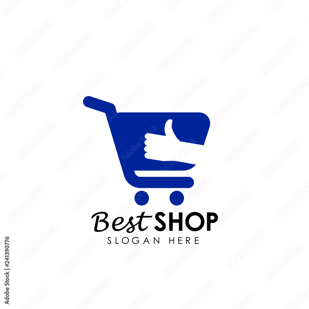 best stores logo design. best shop logo icon design