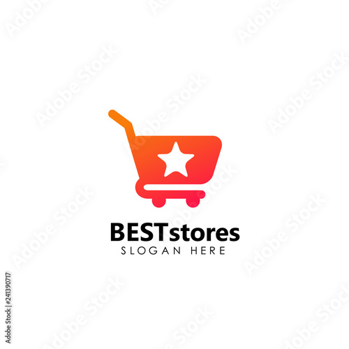 best stores logo design. best shop logo icon design