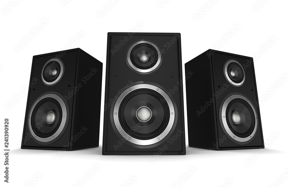 speaker concept 3d illustration speaker concept 3d illustration