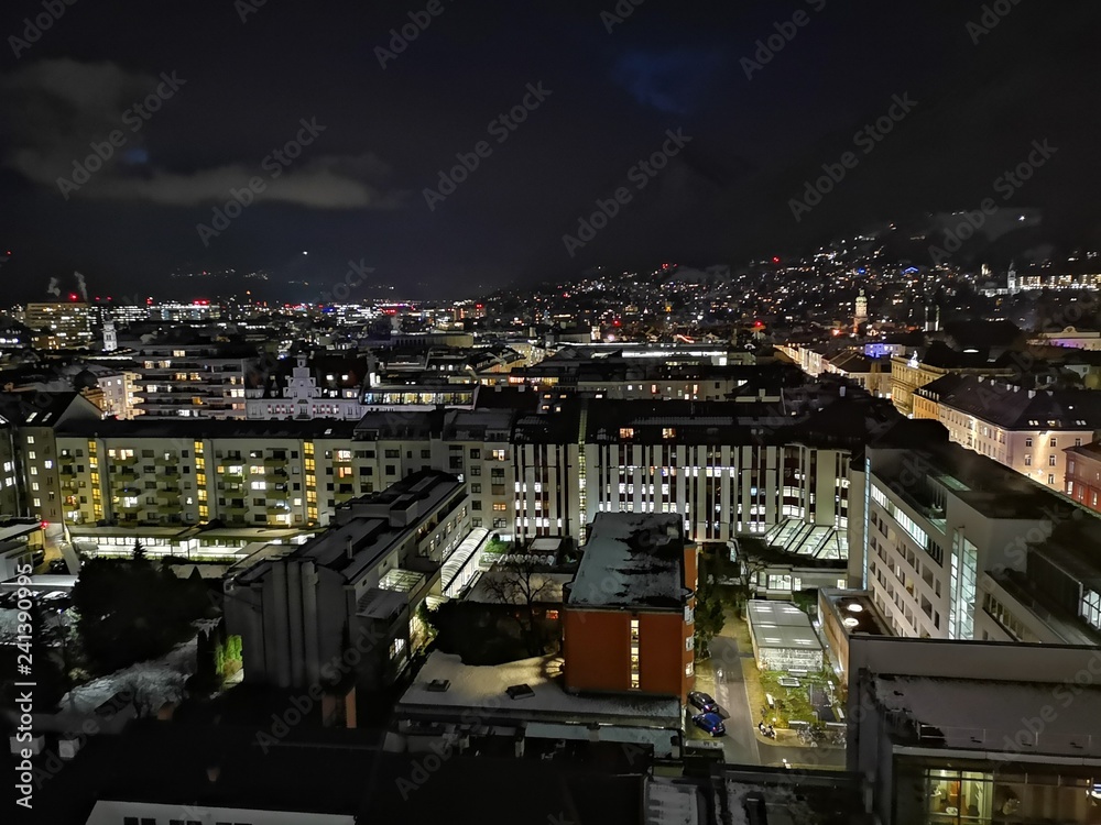 Obraz premium Innsbruck von Oben