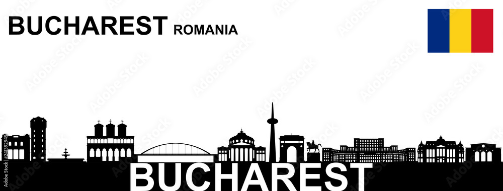 Bukarest Skyline