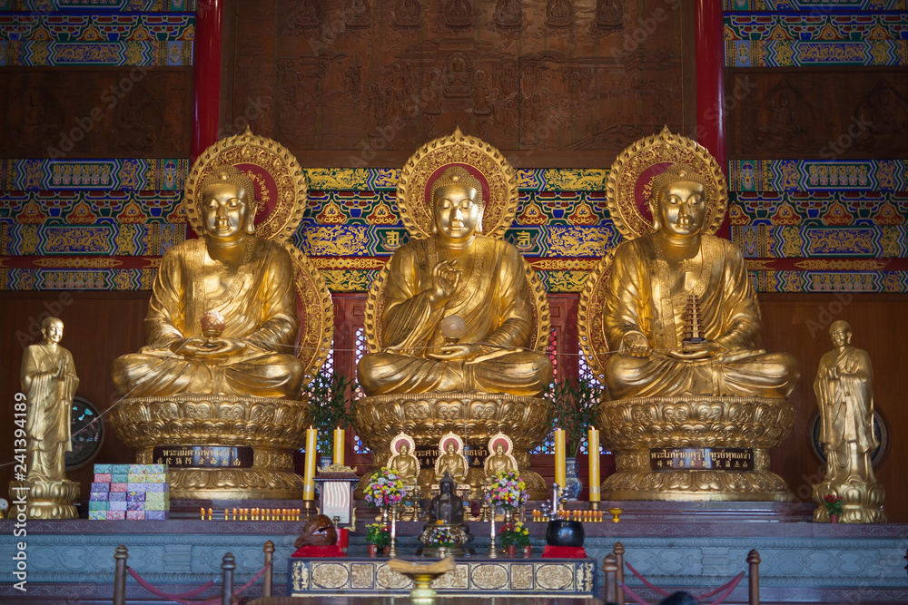 Buddha statue in Chinese temple