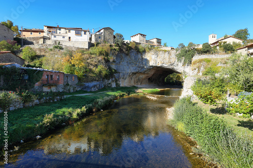 Puentedey, beautiful village in Burgos province