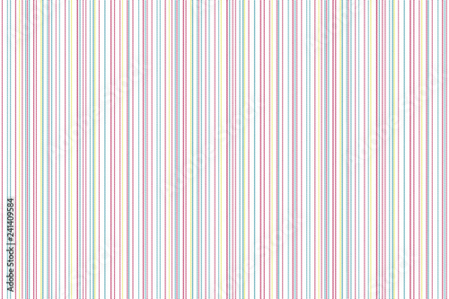 Colors lines on white background abstract pattern