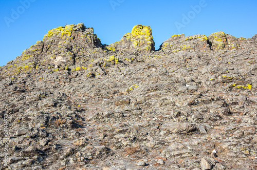 Panoramic view of Olkhon Island photo