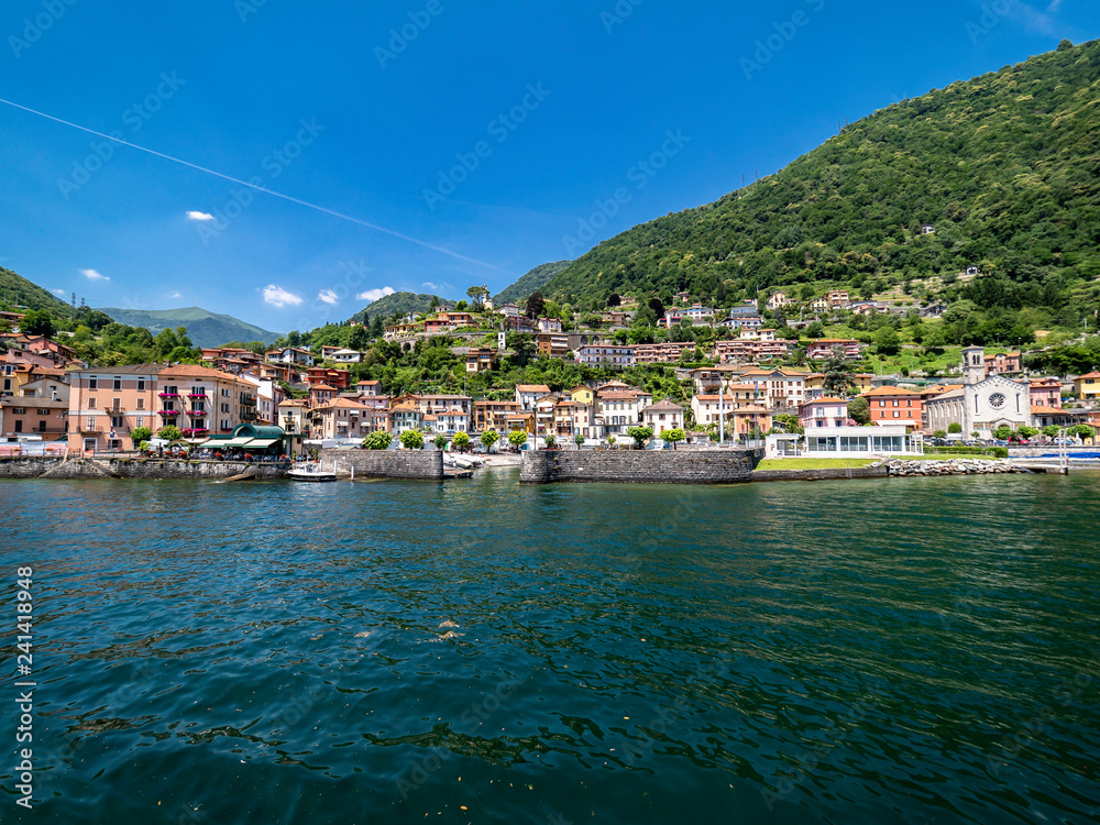 Italy, Lombardai, Lake Como, Lake Como, Como province, view of Colonno