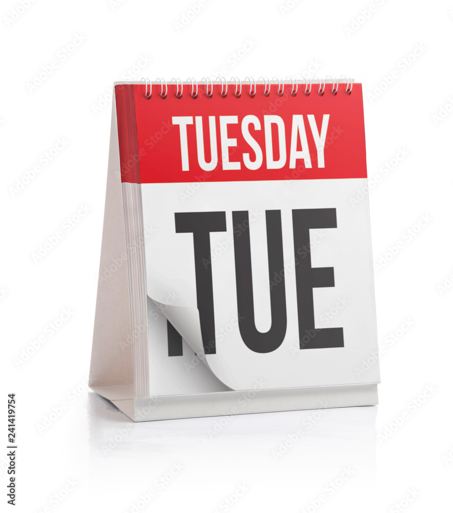 Φωτογραφία Week Calendar, Tuesday Page
