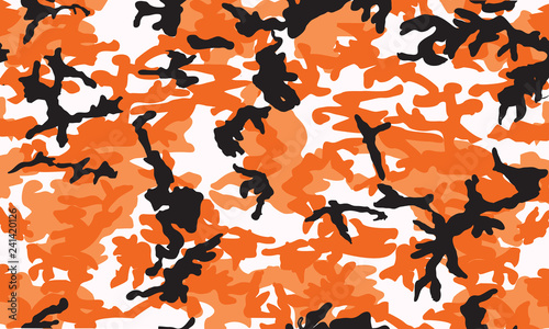 Hunter Safety Orange Camouflage .Ai and .ESP Files