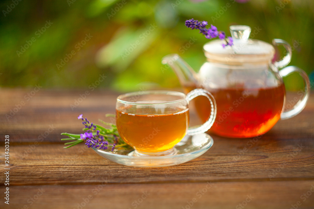 delicious green tea in beautiful glass bowl on table delicious green tea in beautiful glass bowl on table