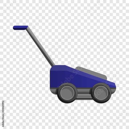 House grass cutter icon. Cartoon of house grass cutter vector icon for web design for web design