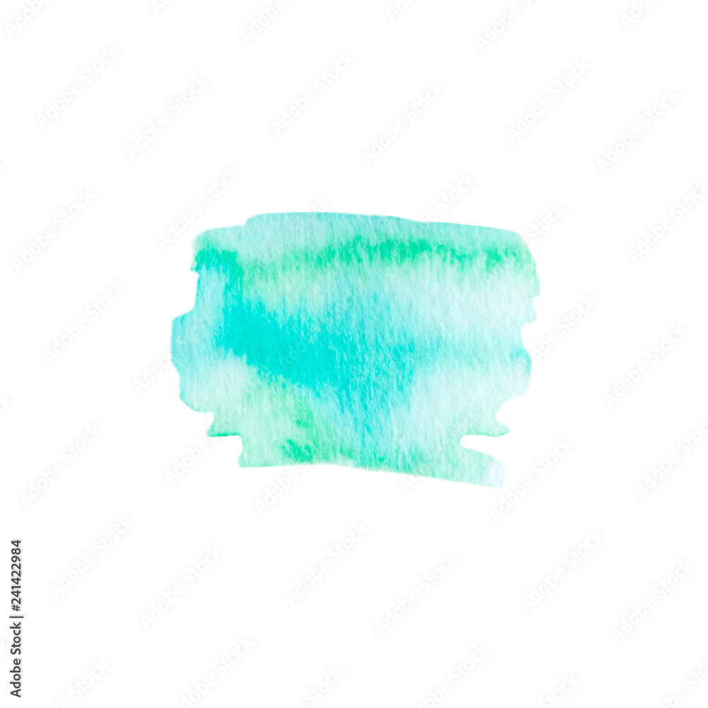 Hand drawn watercolor painting elements Hand drawn watercolor painting elements
