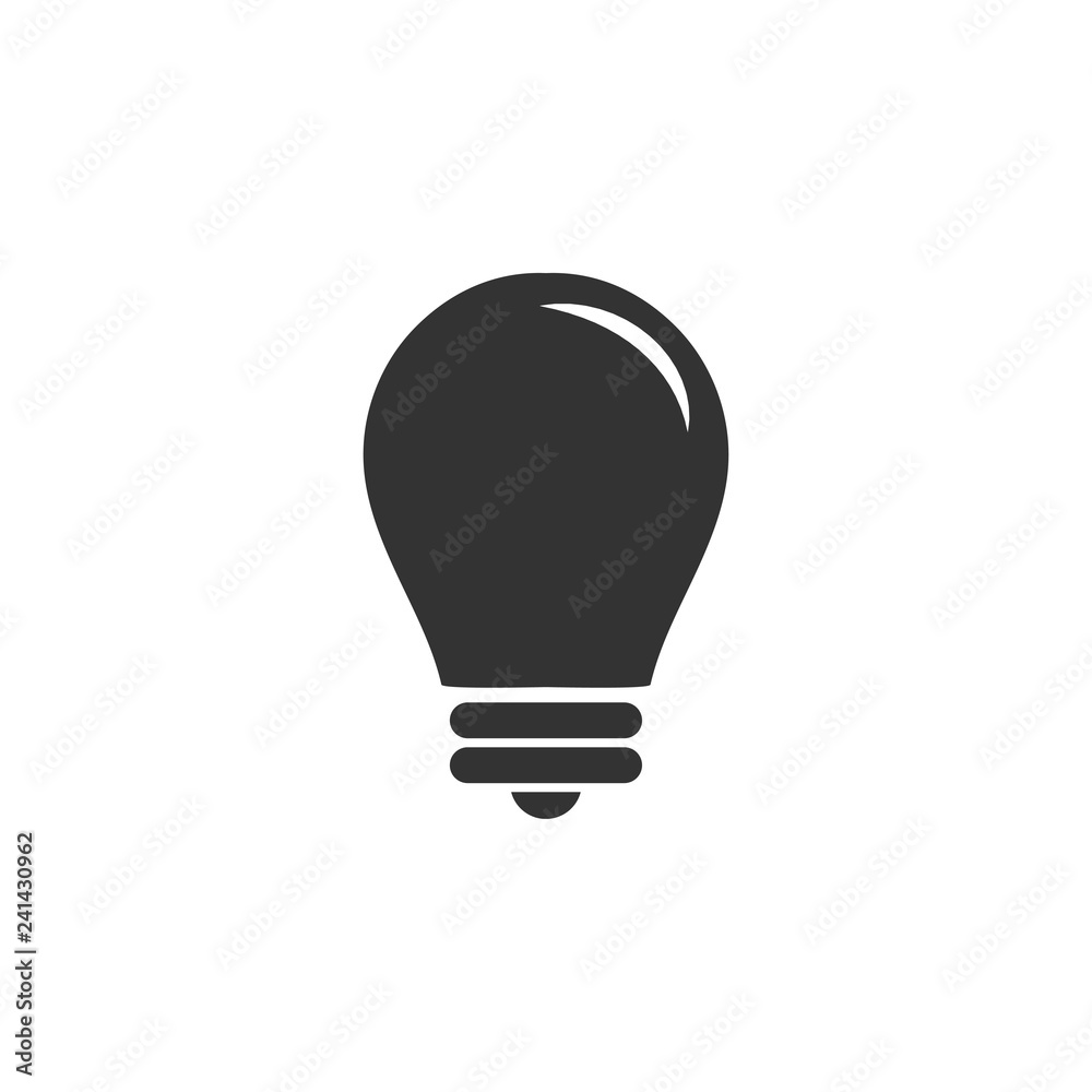 Light bulb lamp graphic icon design template Light bulb lamp graphic icon design template