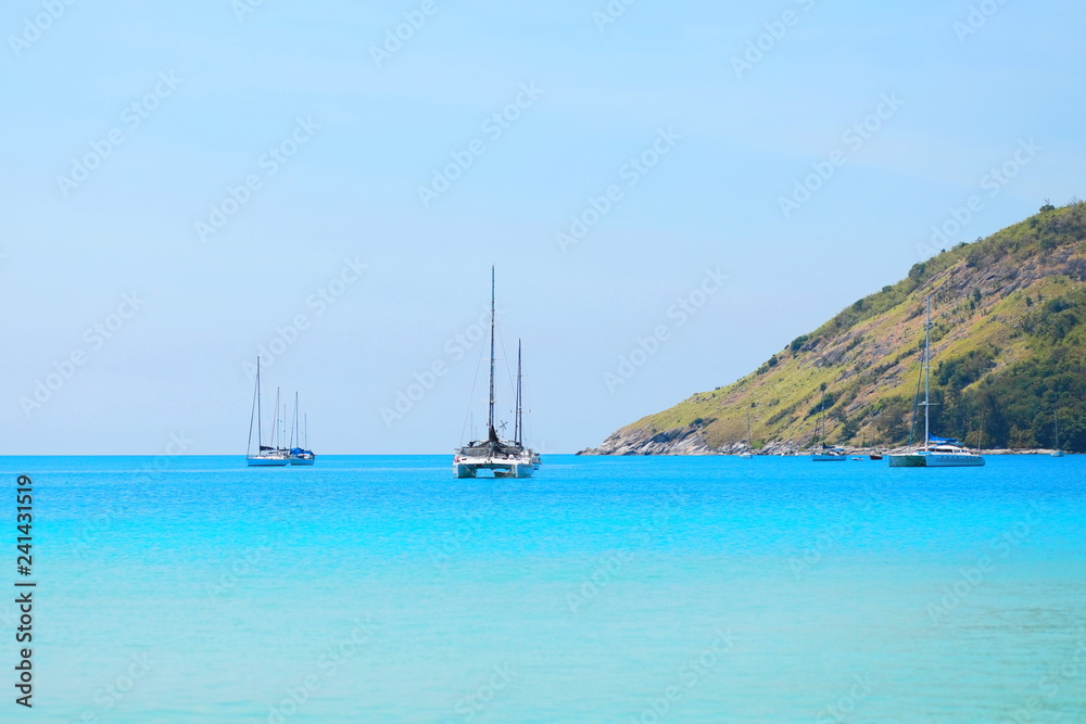 sailing boat in sea