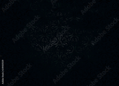 dark flower gradient background