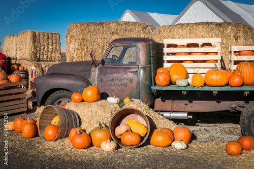 Pumpkin truck