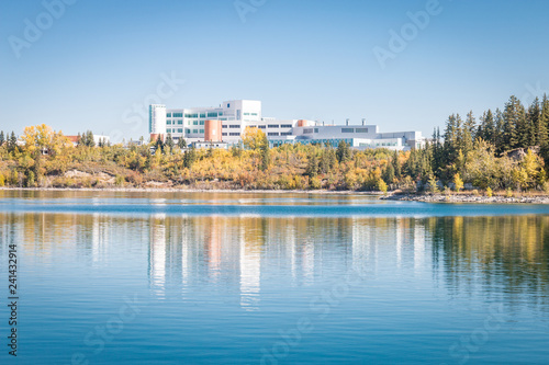 Building over water