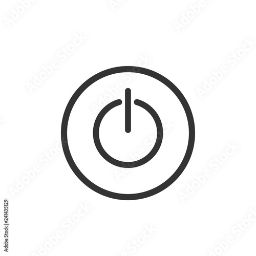 Power on off graphic icon design template illustration
