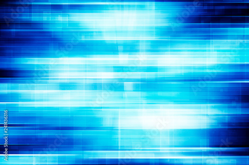 Blue motion blur abstract background