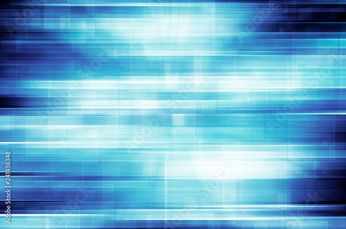 Blue motion blur abstract background