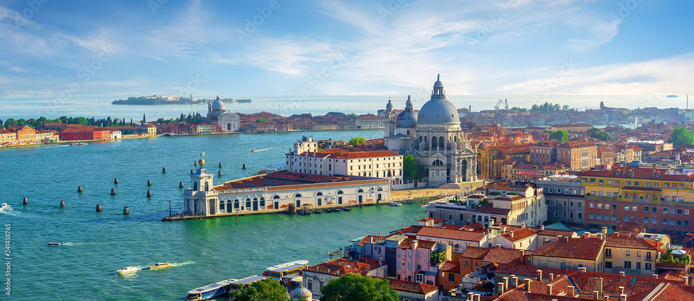 Venetian cityscape by day
