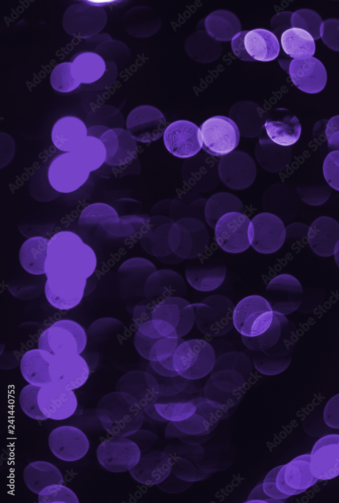 Blurred texture of bokeh.