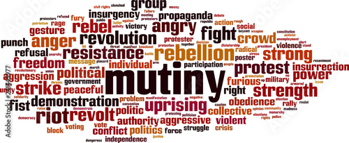 Mutiny word cloud