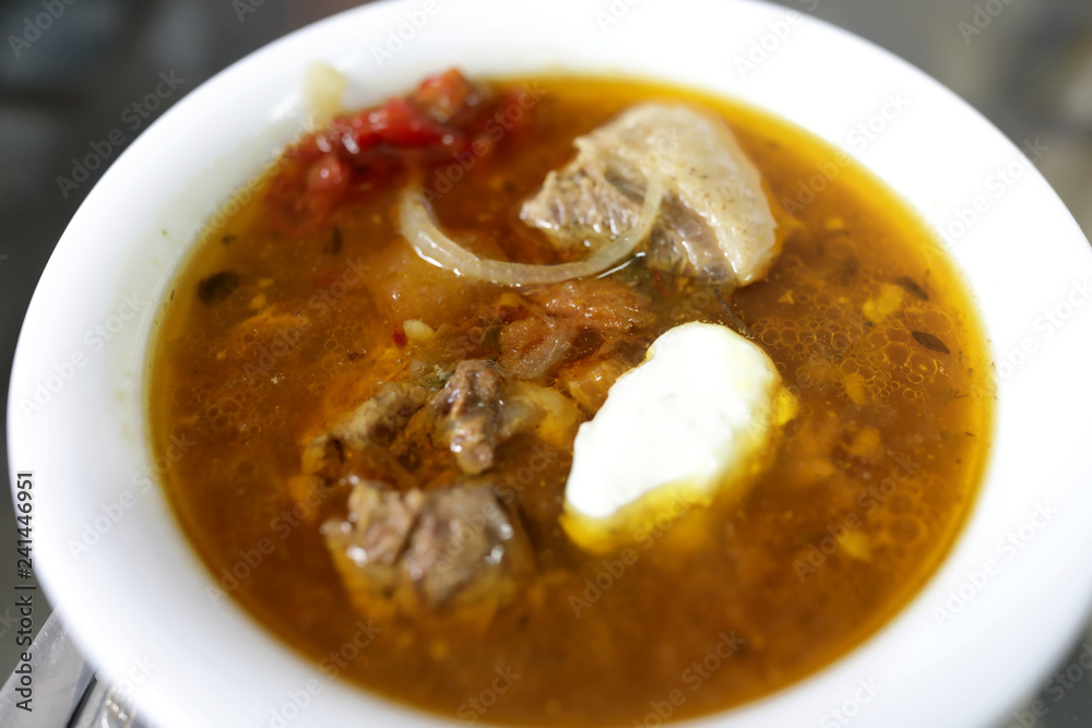 Bozbash Armenian soup Bozbash Armenian soup