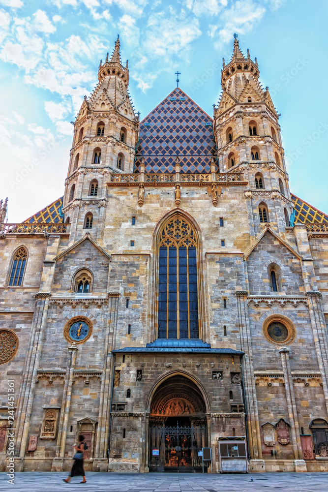 St. Stephen's Cathedral, main entrance, Vienna, Austria