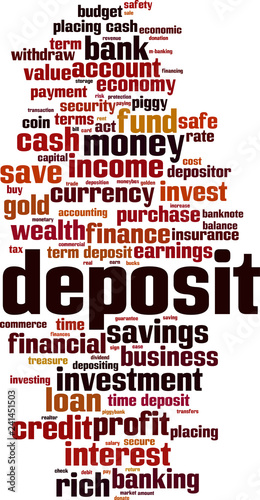 Deposit word cloud