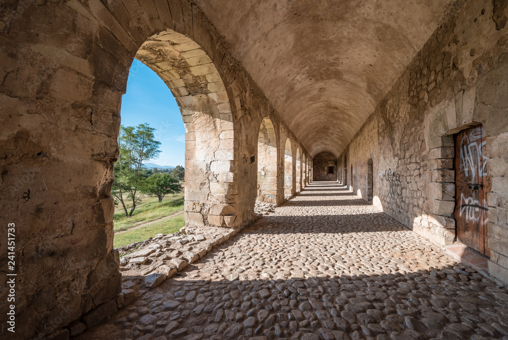 Obraz premium The ancient monastery of Cuilapam in Oaxaca, Mexico
