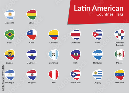 Latin American Countries Flag icon collection Free Download Latin American Countries Flag icon collection - GFXLoad