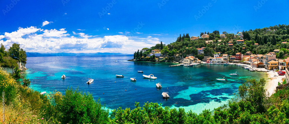 Εκτύπωση καμβά Scenic ionian islands of Greece - beautiful Paxos