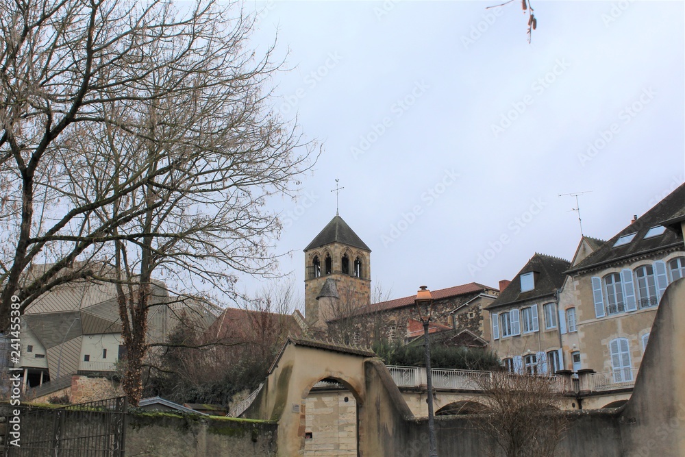 Obraz premium VILLE DE MONTLUCON - ALLIER - FRANCE