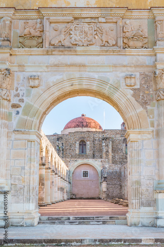 The ancient monastery of Cuilapam in Oaxaca, Mexico