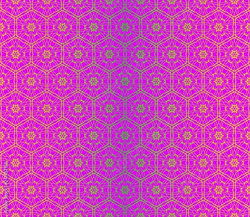 Abstract pattern in Arabian style. Seamless vector background. Tribal Ethnic Arabic, Indian, Motif.