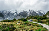 Hooker Valley Track at Mount Cook, Aoraki, New Zealand, NZ