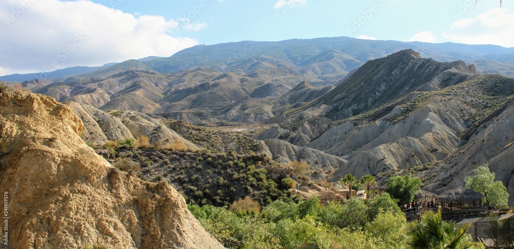Fototapeta premium Landscape of rocky mountains