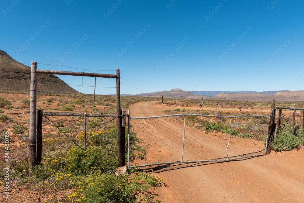 Rooibos Heritage Route turn-off from road R364