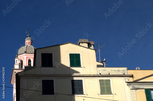 church,architecture, building, tower, sky, religion, old, blue,italy,town, mediterranean, historic,tourism, ancient, bell