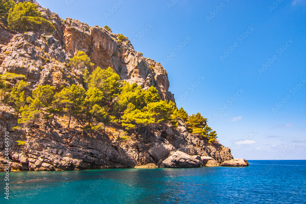 Seacoast of island Majorca. Near Cap de Formentor